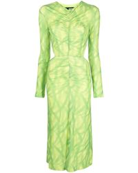 ROTATE BIRGER CHRISTENSEN - Kleid Mit Cut-Outs - Lyst