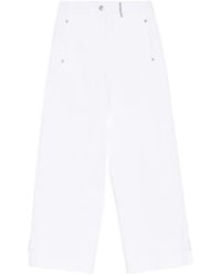 Panicale - Button Detail Jeans - Lyst