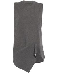 JNBY - Asymmetric Cotton Tank Top - Lyst