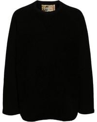 By Walid - Crew-Neck Cotton Jumper - Lyst