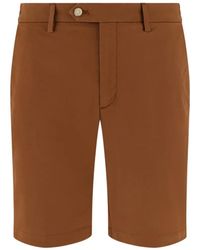 BOGGI - Stretch-Cotton Bermuda Shorts - Lyst