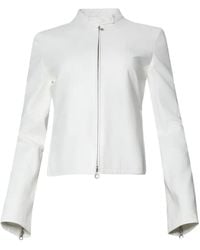 Courreges - Vinyl City Biker Jacket - Lyst