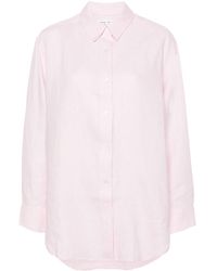 Samsøe & Samsøe - Salova Button-up Linen Shirt - Lyst