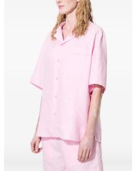 PANGAIA - Camicia A Maniche Corte Con Taschino - Lyst