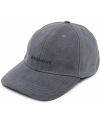 Givenchy - Logo-embroidered Curved Cap - Lyst