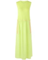 Marc Cain - Drawstring-Waist Sleeveless Midi Dress - Lyst