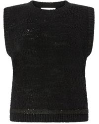Genny - Sequin-Embellished Vest - Lyst