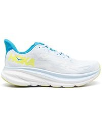Hoka One One - Clifton 9 Mesh-Panelling Sneakers - Lyst