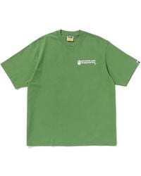 A Bathing Ape - Busy Works Logo-Print T-Shirt - Lyst