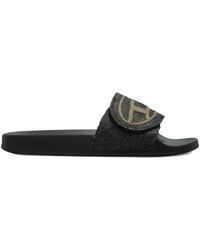 DIESEL - Sa-Bloop Strap Logo Slides - Lyst