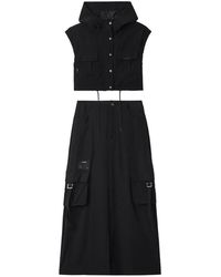 Izzue - Flap-Pocket Maxi Skirt Set (Set Of Two) - Lyst