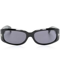 Tom Ford - T-Shaped Rectangle-Frame Sunglasses - Lyst