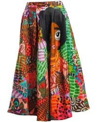 A.nty Story - Lady Shani A-Line Midi Skirt - Lyst