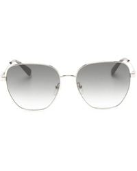 Longchamp - Round-Frame Sunglasses - Lyst