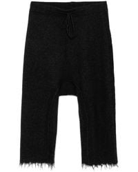 Rundholz - Knitted Cropped Trousers - Lyst