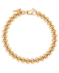 Emanuele Bicocchi - Knot-detail Gold-plated Chain Bracelet - Lyst