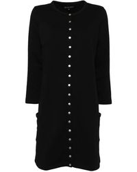 agnès b. - Snap-Detailing Cotton Dress - Lyst