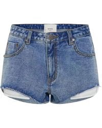 One Teaspoon - Short En Jean Outlaw - Lyst