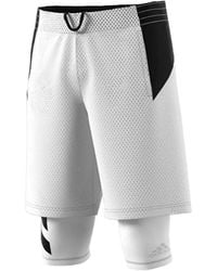 adidas - Accel 2/1 Shorts - Lyst