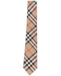 Burberry - Cravatta A Quadri - Lyst