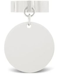 Courreges - Versilberter Folded Confett Ring - Lyst