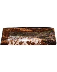 Pierre Louis Mascia - Floral-Print Velvet Scarf - Lyst