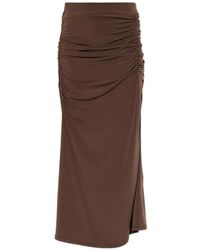 Gestuz - Gzsaily Ruched Maxi Skirt - Lyst