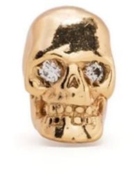 Emanuele Bicocchi - Diamond Eye Skull Single Earring - Lyst