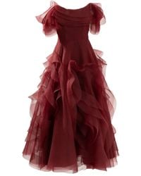 Ana Radu - Off-Shoulder Midi Dress - Lyst