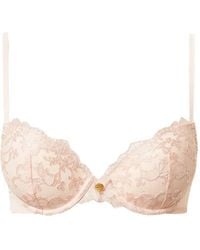 Twinset - Embroidered Tulle Push-Up Bra - Lyst