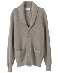 Brunello Cucinelli - V-Neck Cardigan - Lyst