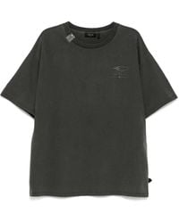 FIVE CM - Logo-Embroidered T-Shirt - Lyst