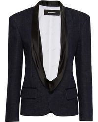 DSquared² - Shawl-Lapels Single-Breasted Blazer - Lyst