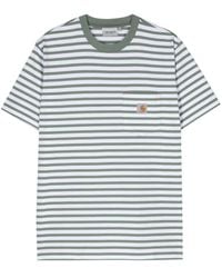 Carhartt - T-shirt S/S Seidler à rayures - Lyst
