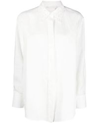 Chloé - Broderie Anglaise Blouse - Lyst