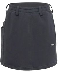 BONBOM - Belt-Loops Mini Skirt - Lyst