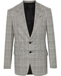 Tom Ford - Prince Of Wales-Pattern Blazer - Lyst