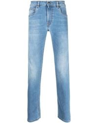 Fay - Light-wash Skinny Jeans - Lyst