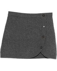 THE GARMENT - Como Cable-Knit Mini Skirt - Lyst