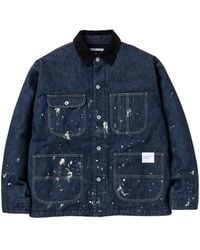 Neighborhood - Corduroy-Collar Washed Jacket - Lyst