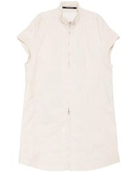 Julius - Creased Short-Sleeve Coat - Lyst