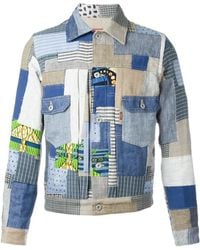 Junya Watanabe - Jacke Im Patchwork-Stil - Lyst