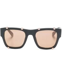 Philipp Plein - Logo-Plaque Square-Frame Sunglasses - Lyst