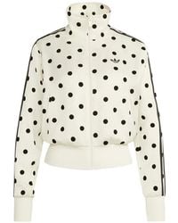 adidas - Veste Zippée À Pois - Lyst
