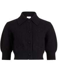 Patou - Buttoned-Up Wool Cardigan - Lyst