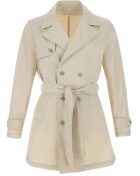Barba Napoli - Double-Breasted Trench Coat - Lyst