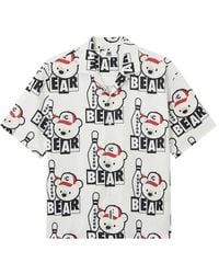 Chocoolate - Bear-Print Short-Sleeved Shirt - Lyst