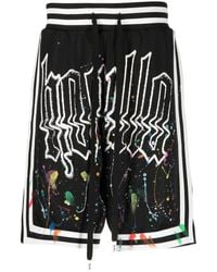 Haculla - Paint-splatter Logo Basketball Shorts - Lyst
