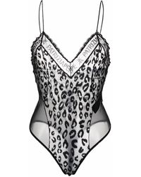 Patrizia Pepe - Leopard-print Bodysuit - Lyst