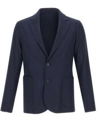 Devore - Single-Breasted Brushed-Finish Blazer - Lyst
